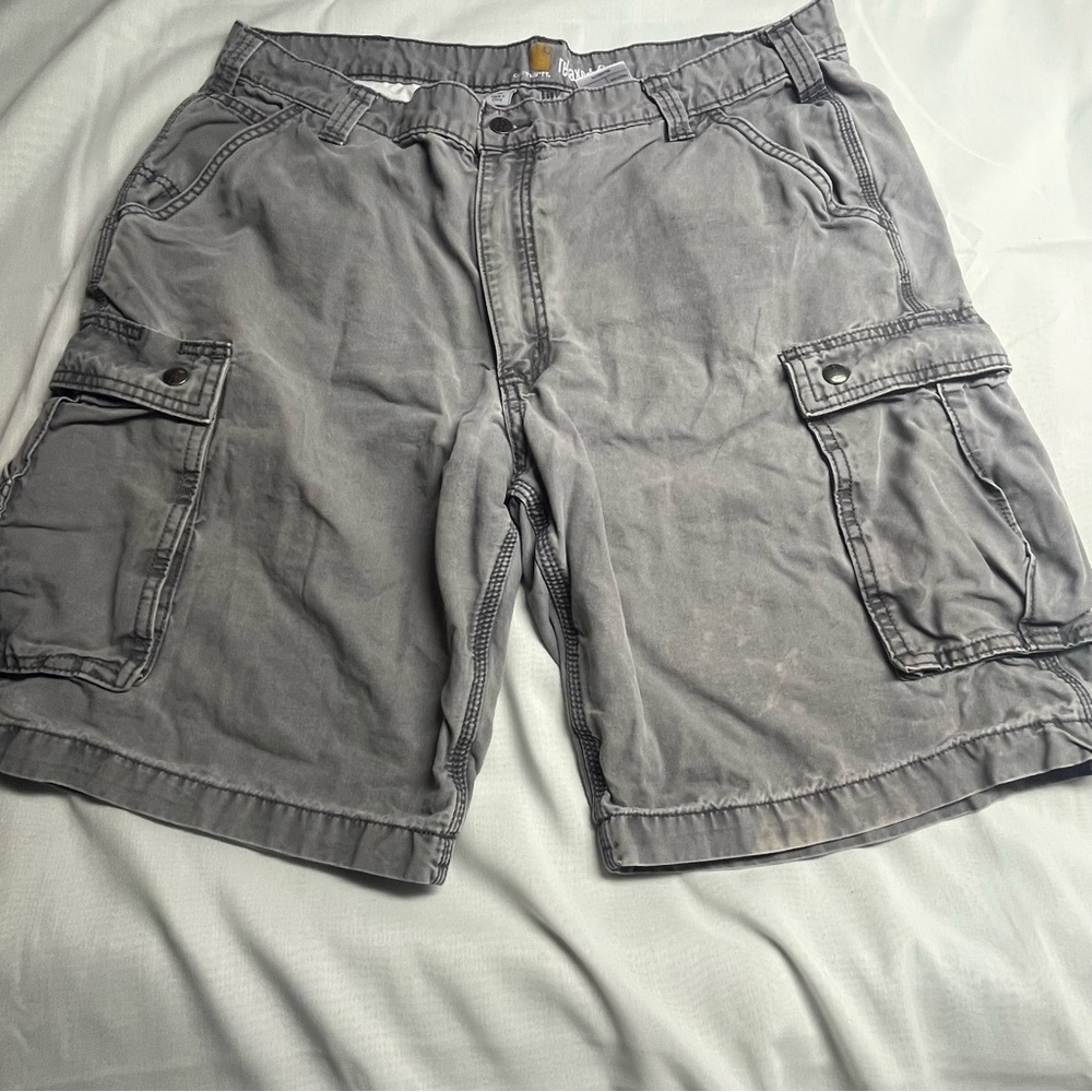 Carhartt Gray Cargo Men's 40 Relaxed Fit Shorts